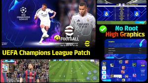 UEFA CHAMPIONS LEAGUE Patch Full Licensed